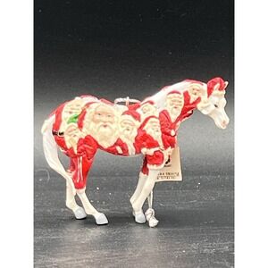 2005 Retired Trail of Painted Ponies Big Red Santa Christmas Ornament 12325